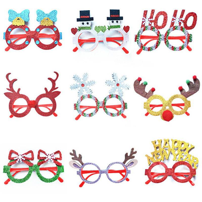 Christmas Creative Party Gathering Dress Up Glasses