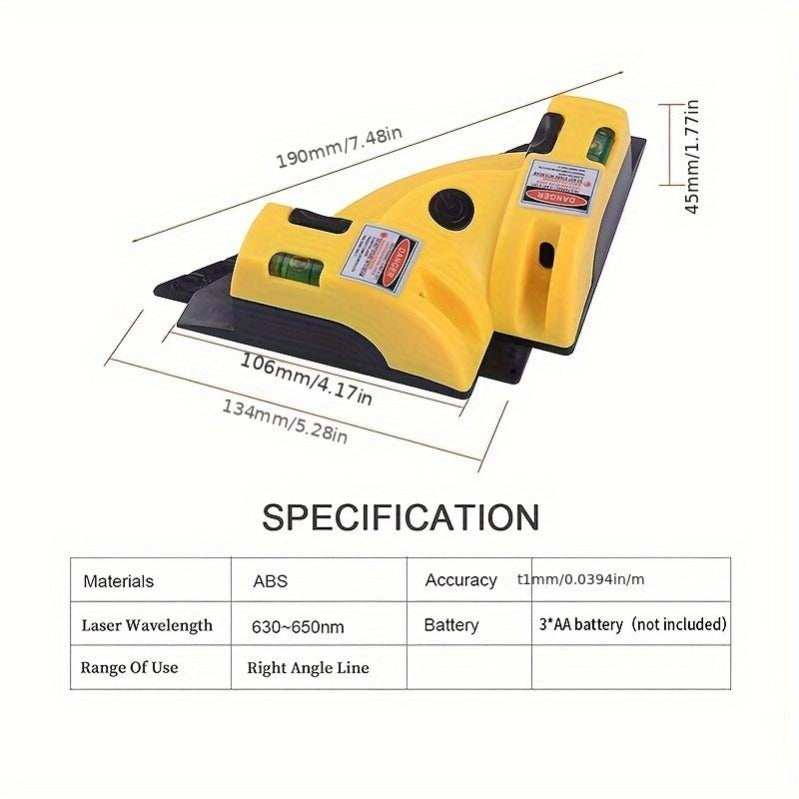 90° Cross Line Laser Level