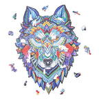 MajesticWolf Puzzle – Premium Wooden Jigsaw Puzzle