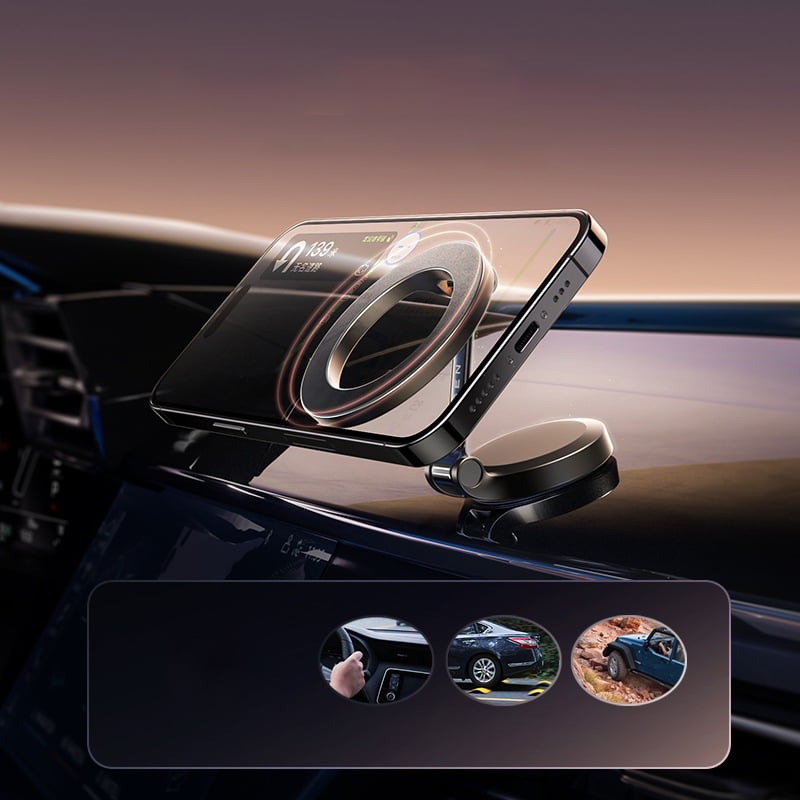 Universal Phone Holder with 360° Rotation – For Car, Desk and Home