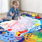 SplashMaster Creative Mat — Endless painting fun that keeps home clean and makes kids happy