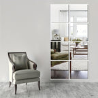 EleganceMirror – Luxury 3D Acrylic Mirror Tiles Set