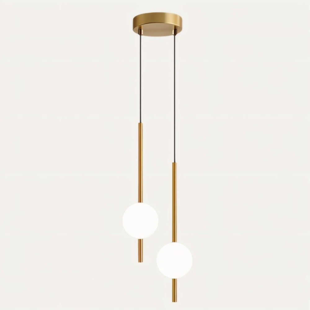 LED Pendant Light Fixture - Modern Design with Adjustable Height - Ideal for Kitchen Island & Dining Room Lighting