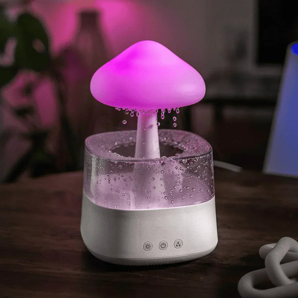 Mushroom Clouds Rain Humidifier - CalmCloud