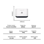 Airmist Pro – Ultrasonic Humidifier with LED Light & 6 Nozzles