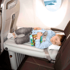 CloudNap Travel Bed – Inflatable Plane Comfort for Kids