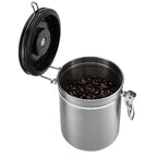 Airtight Coffee Container CO2 Valve Storage Canister with Scoop