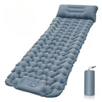 AirTrek Mat – Inflatable Camping Mattress with Foot Pump & Built-In Pillow
