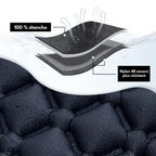 AirTrek Mat – Inflatable Camping Mattress with Foot Pump & Built-In Pillow