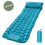 AirTrek Mat – Inflatable Camping Mattress with Foot Pump & Built-In Pillow