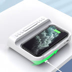 ChargeTime Pro – Digital alarm clock with wireless charging and large display