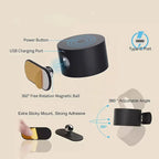 ZENLAMP – Wireless 360° Rotating LED Lamp for Flexible Lighting