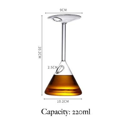 Reversed Cocktail Glass