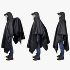 All-Terrain Trek Poncho | Waterproof, Packable & Lightweight for Outdoor Adventures and Emergency Preparedness