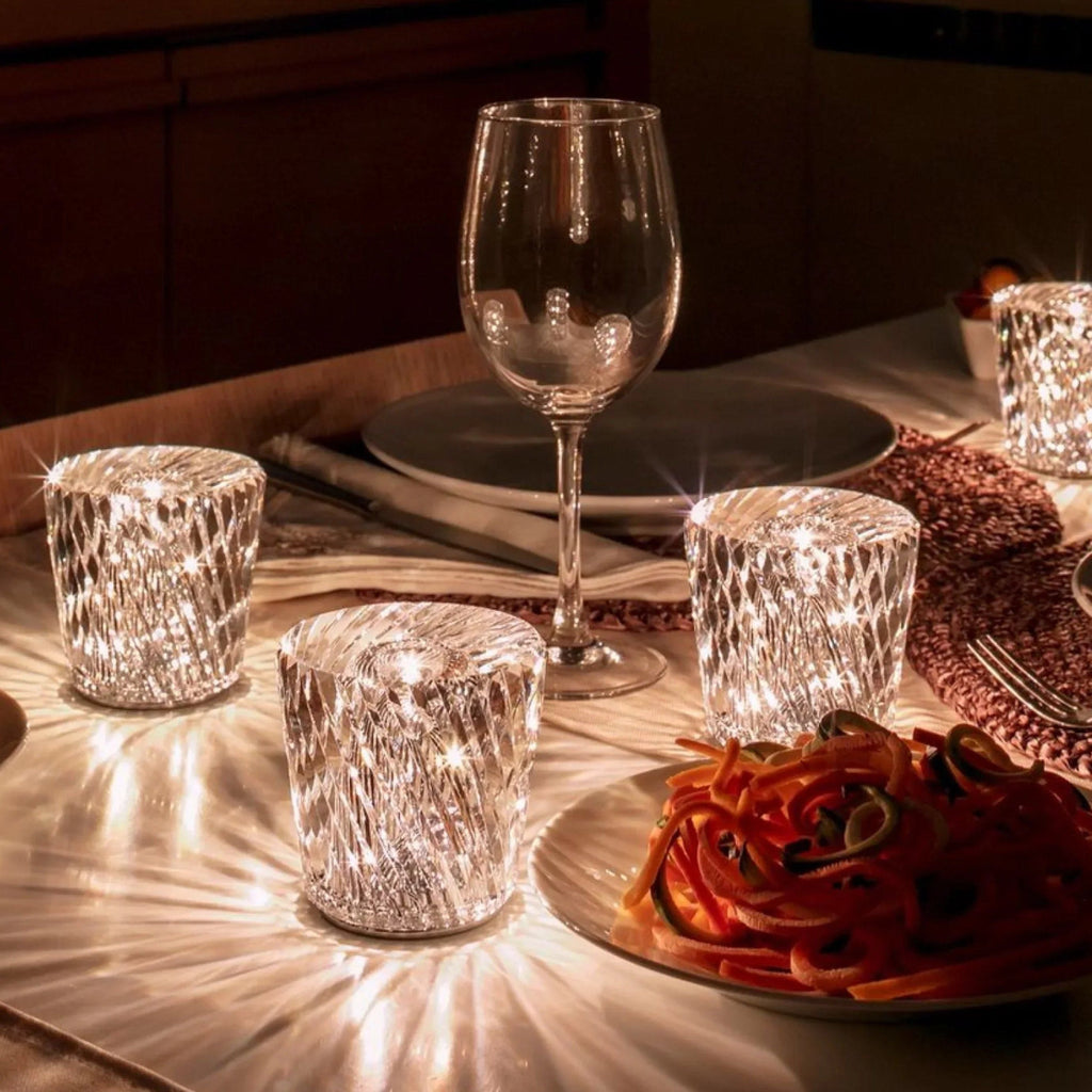 Lamp - Luxury Diamond Crystal LED Rechargeable Table Lamp