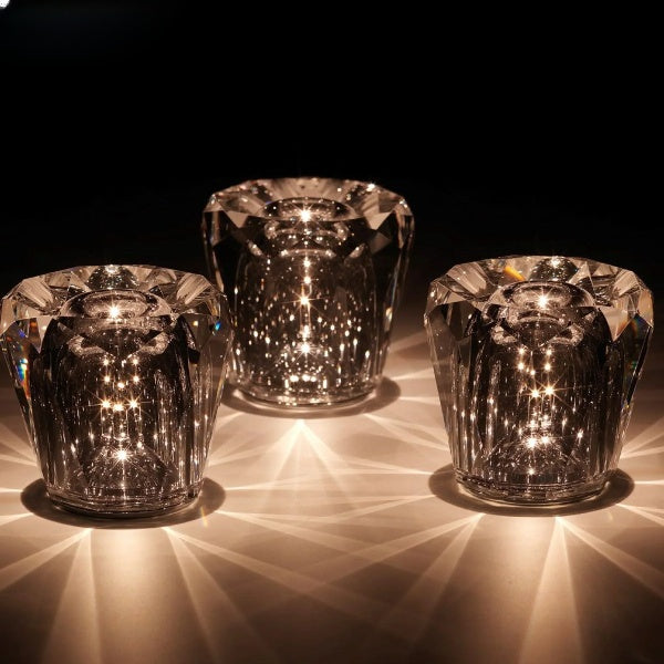 LED Crystal Lamp Diamond Glow