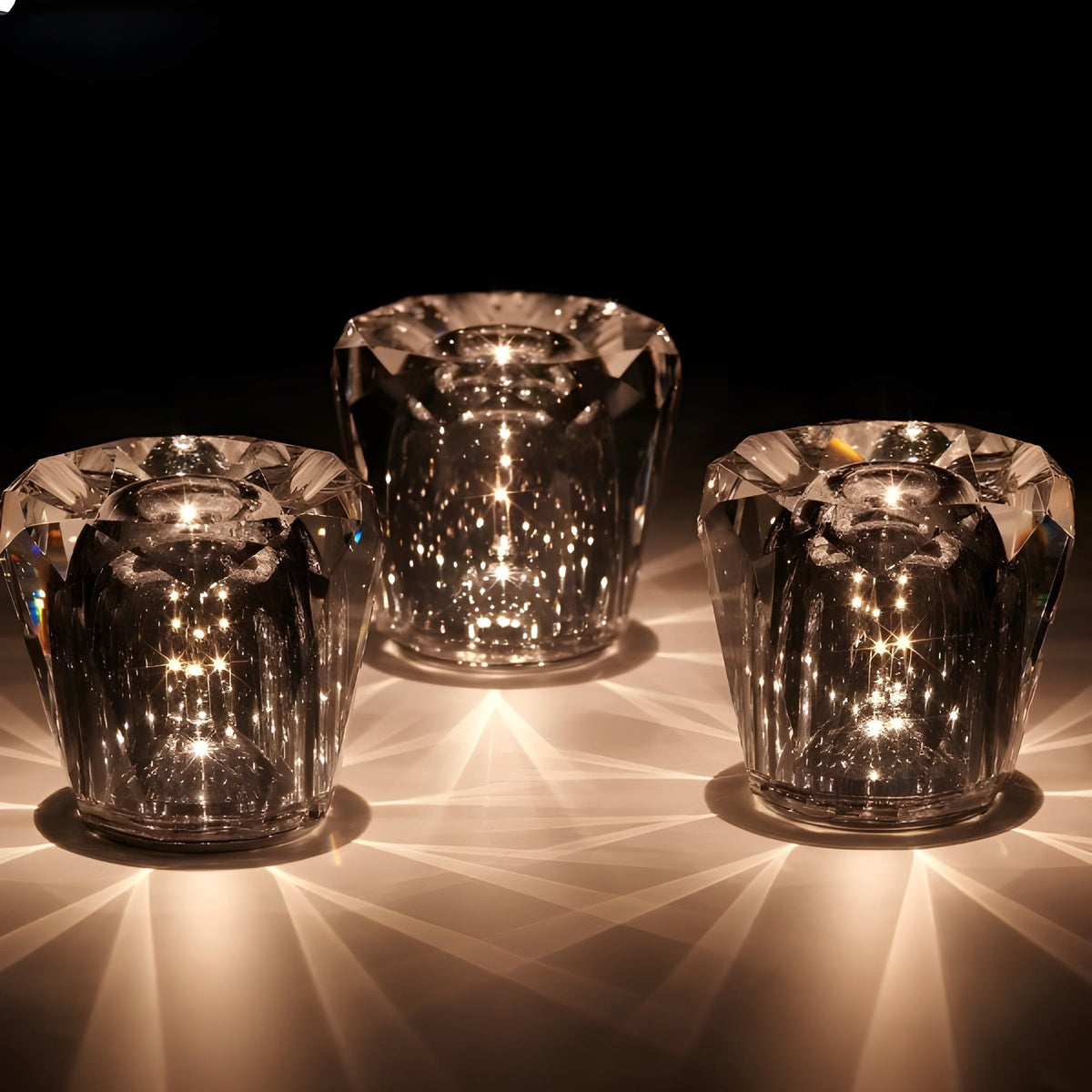 Lamp - Luxury Diamond Crystal LED Rechargeable Table Lamp