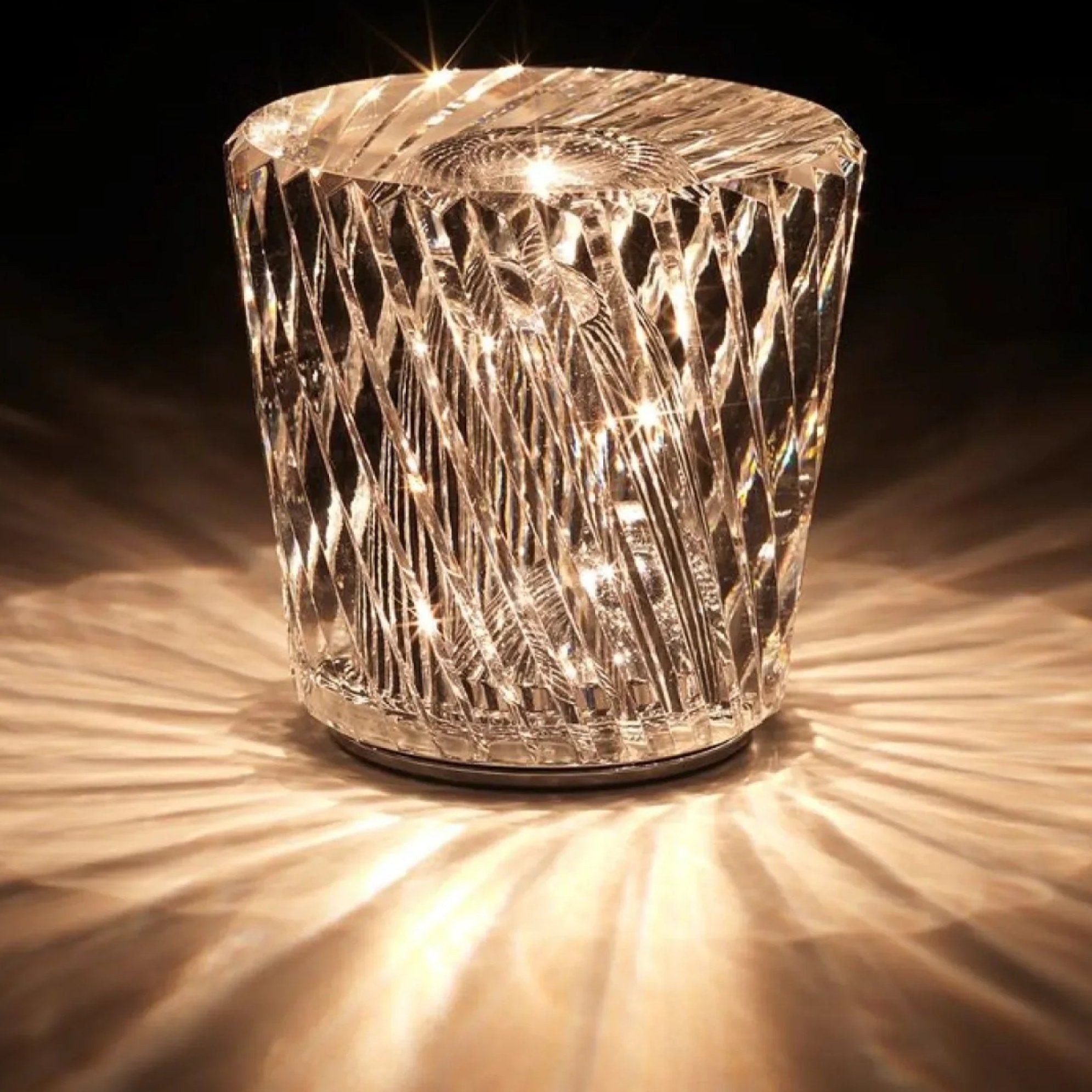 Lamp - Luxury Diamond Crystal LED Rechargeable Table Lamp
