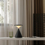 Hourglass Cordless LED Table Lamp with Touch Dimmer