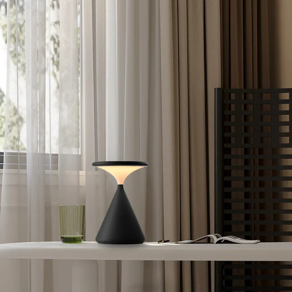 Wireless Table Lamp Amos Hourglass