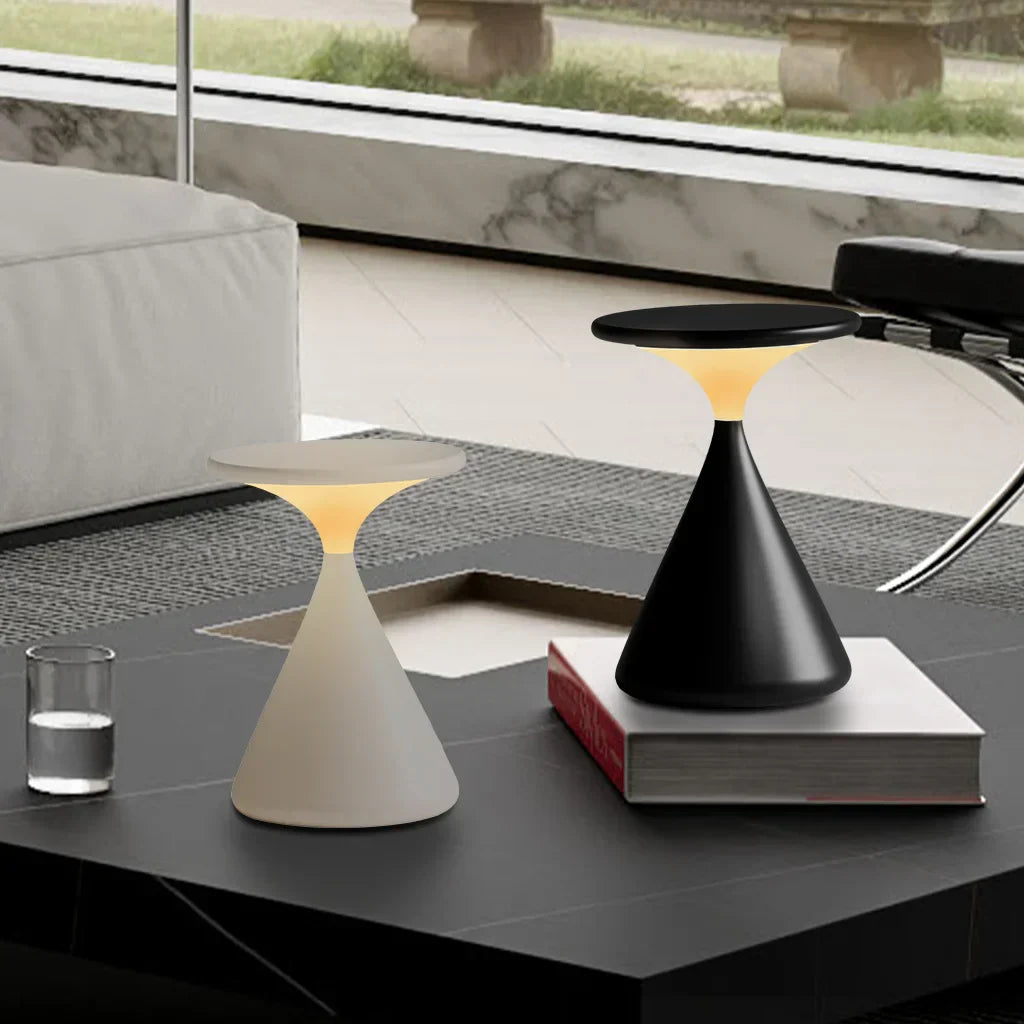 Wireless Table Lamp Amos Hourglass