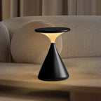 Aeron Hourglass Cordless LED Table Lamp – Rechargeable, Dimmable, Modern Design