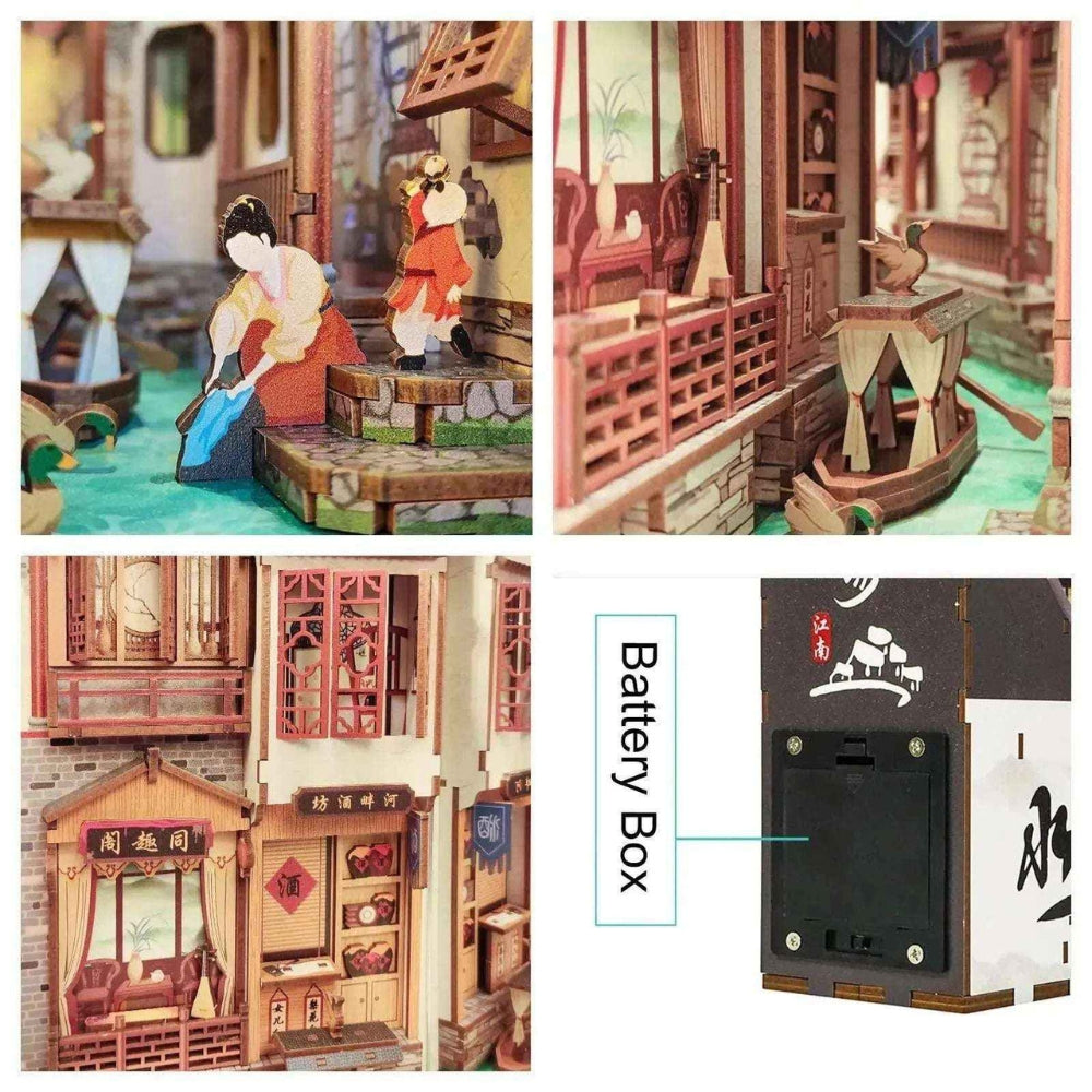 Ancient Watertown DIY Book Nook Kit