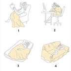 Anti-Scratch Cat Couch Blanket
