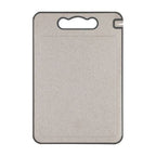 Dual-Sided Stainless Steel Cutting Board with Knife Sharpener