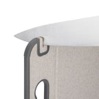 Dual-Sided Stainless Steel Cutting Board with Knife Sharpener