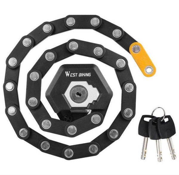 Folding Bike Lock for Men and Women