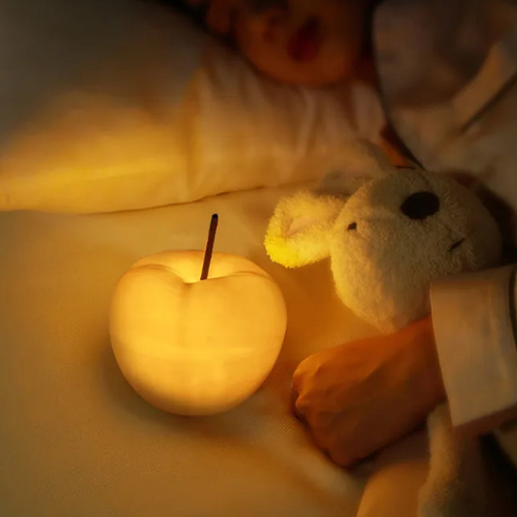 Apple Translucent Nightstand Lamp