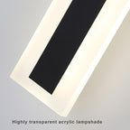 Elegant LED outdoor wall lamp - Modern atmosphere and style