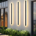 Elegant LED outdoor wall lamp - Modern atmosphere and style