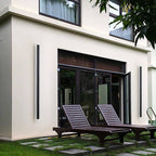 Elegant LED outdoor wall lamp - Modern atmosphere and style