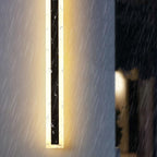 Elegant LED outdoor wall lamp - Modern atmosphere and style