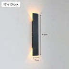 Applique LED LuxeWall - Outdoor - Modern - Aluminum