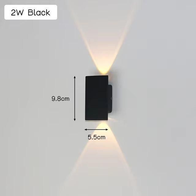 Applique LED LuxeWall - Outdoor - Modern - Aluminum