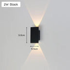 Applique LED LuxeWall - Outdoor - Modern - Aluminum