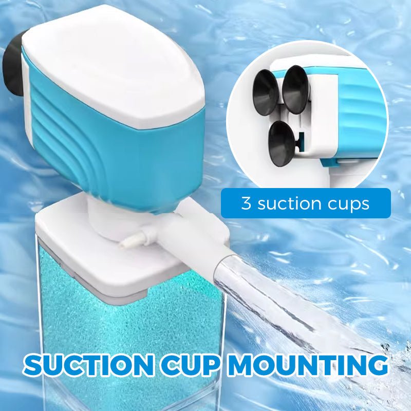 AQUAFLOW 5-IN-1 – Crystal-Clear Water & Automatic Cleaning for Aquariums