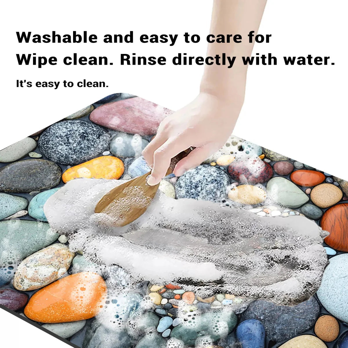 AQUASOFT BATH MAT – Diatomite Bath Mat for Safety & Comfort