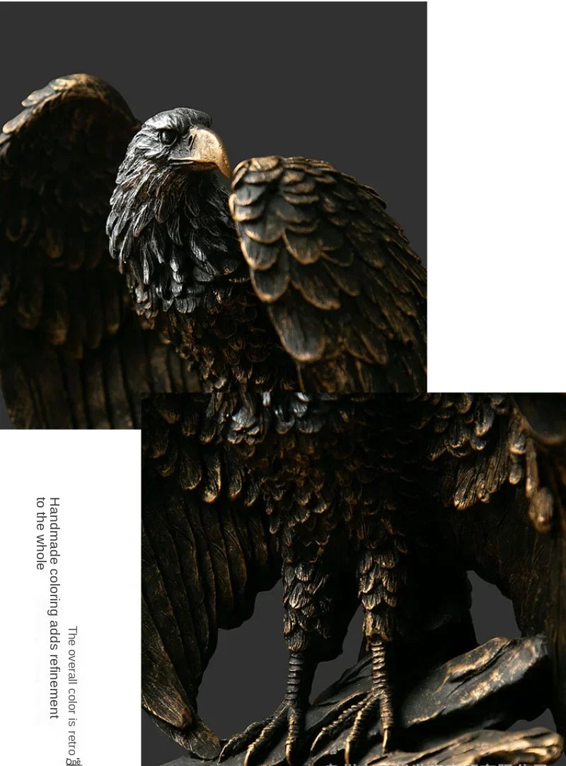 Aquila Bronze Eagle Sculpture