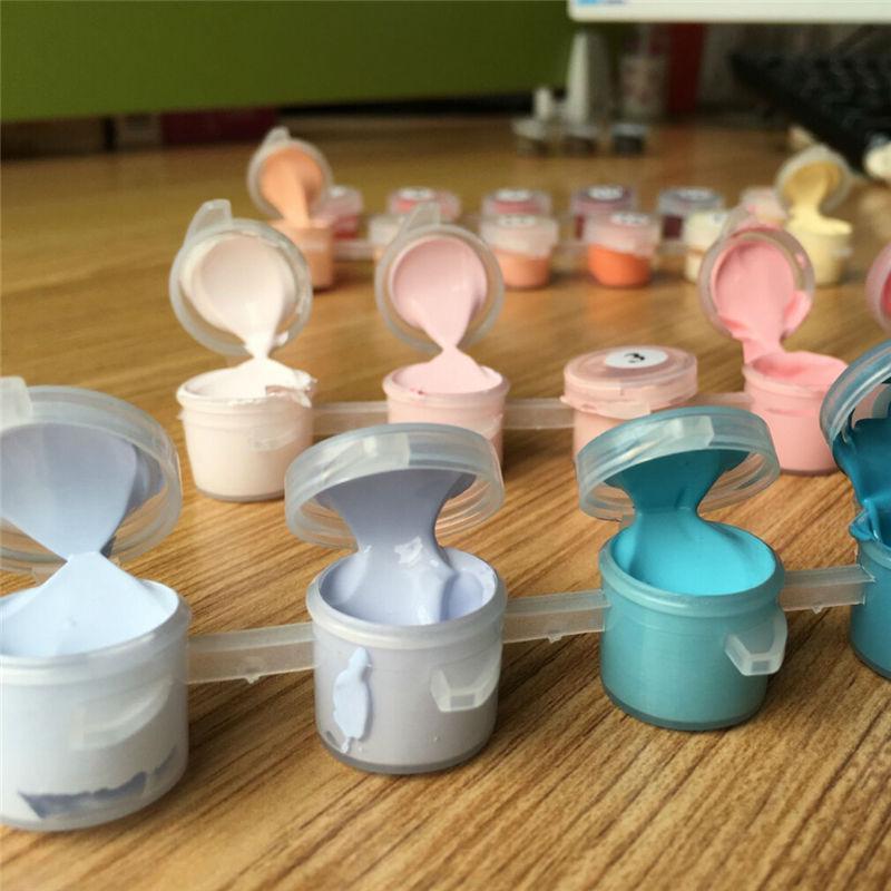 Releve in Arabesque Color Splash - Van-Go Paint-By-Number Kit