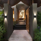 Elegant & energy-efficient outdoor lighting made of aluminium