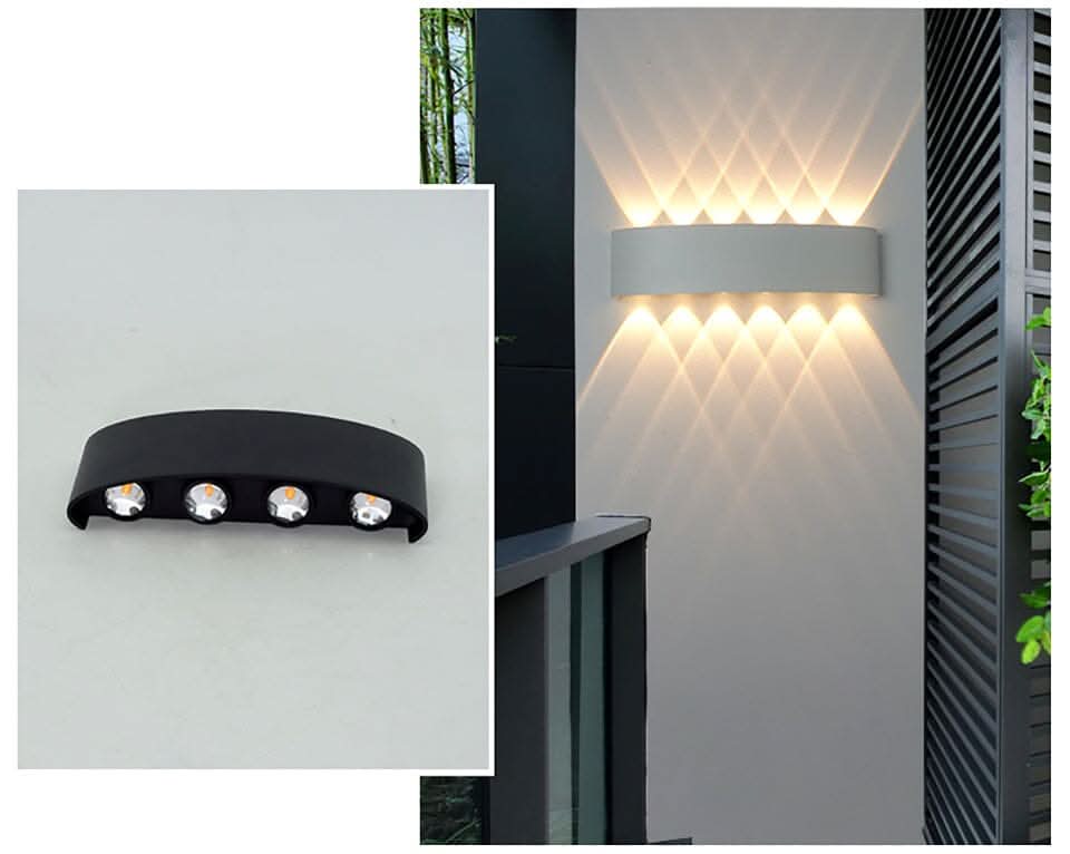 Elegant & energy-efficient outdoor lighting made of aluminium