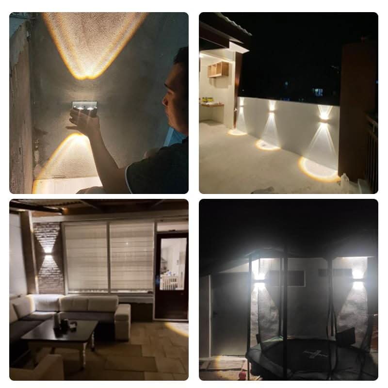 Elegant & energy-efficient outdoor lighting made of aluminium