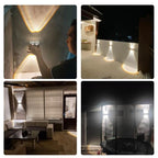 Elegant & energy-efficient outdoor lighting made of aluminium