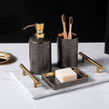 Aqour - Functional Bathroom Accessories Set