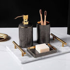 Aqour - Functional Bathroom Accessories Set