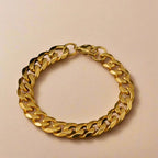 Armored CHAIN BRACELET – Adjustable Stainless Steel Punk-Inspired Elegance